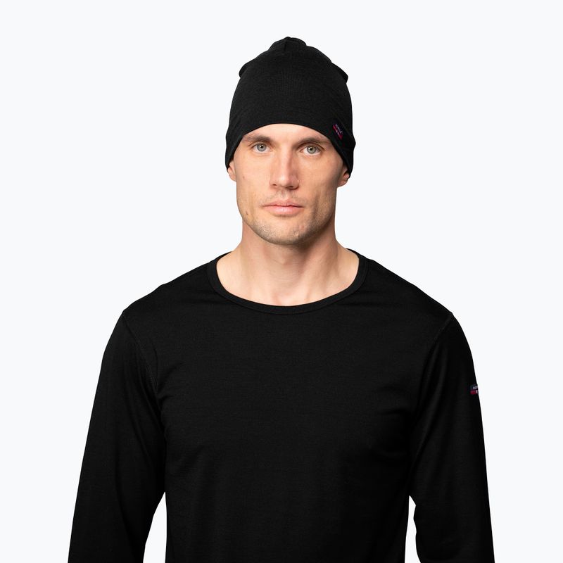 Žieminė kepurė Devold Breeze Merino 150 black 4