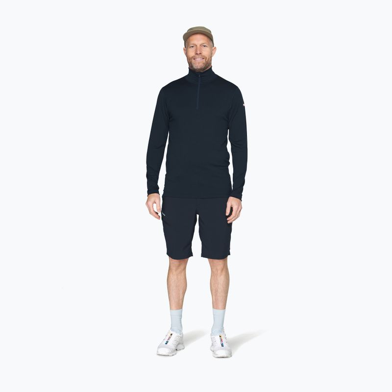 Vyriškas termoaktyvus džemperis Devold Breeze Plus Merino 200 Zip Neck ink 2