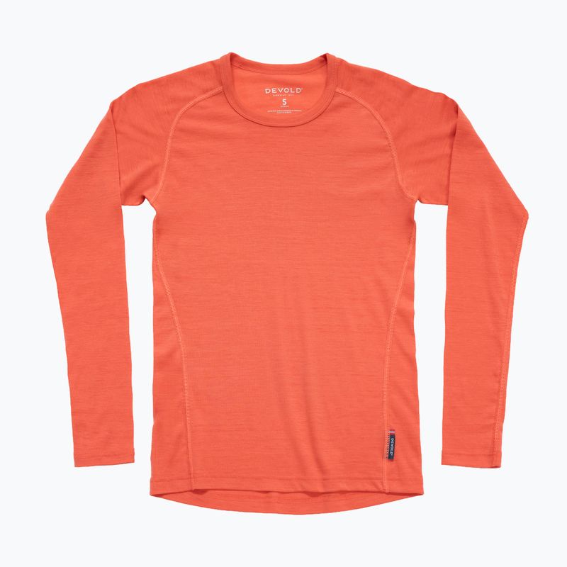 Moteriškas termo džemperis Devold Adventure Merino 190 coral 5