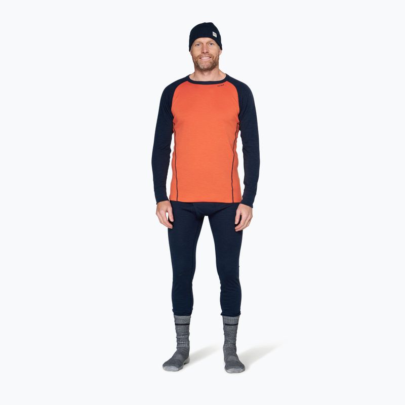 Vyriškas termoaktyvus džemperis Devold Duo Active Merino 205 brick 2
