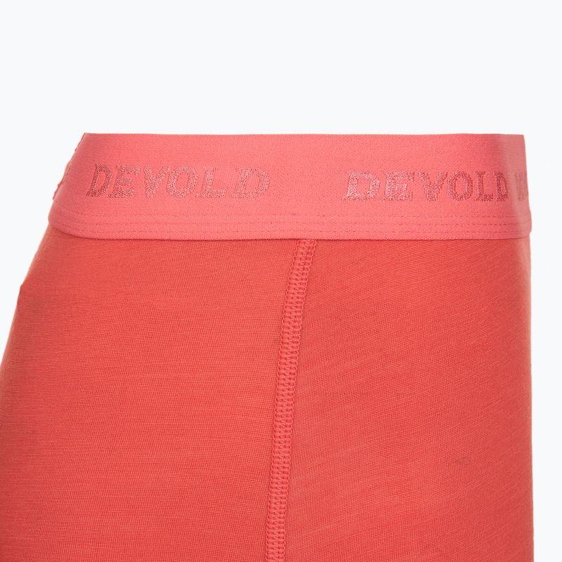 Moteriškos termoaktyvios trumpikės Devold Breeze Merino 150 Hipser 2 pack black/coral 5