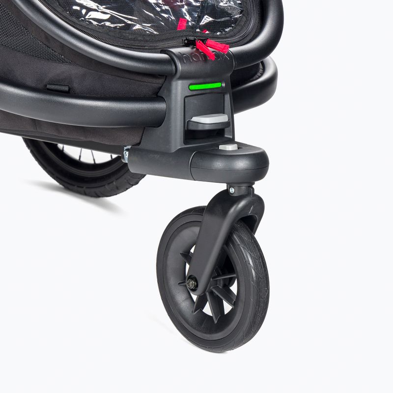 Hamax Outback One dviračių priekaba raudona/juoda 7