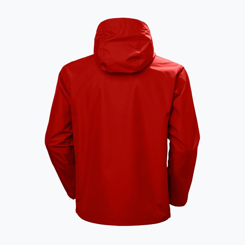 Helly Hansen Seven J vyriška striukė nuo lietaus raudona 62047_222 6