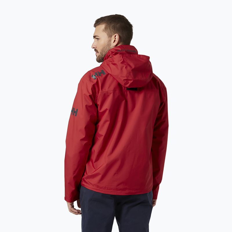 Vyriška striukė su gobtuvu Helly Hansen Crew Hooded Jacket Red 33875_162 2