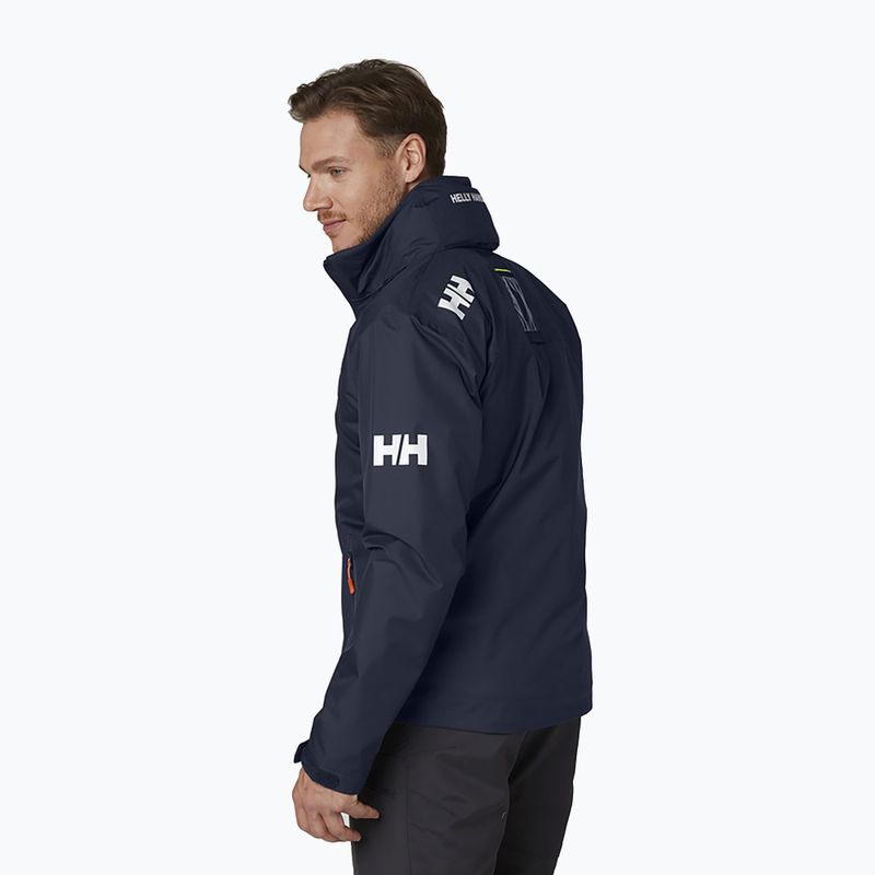 Vyriška Helly Hansen Crew striukė su gobtuvu tamsiai mėlyna 33875_597 2