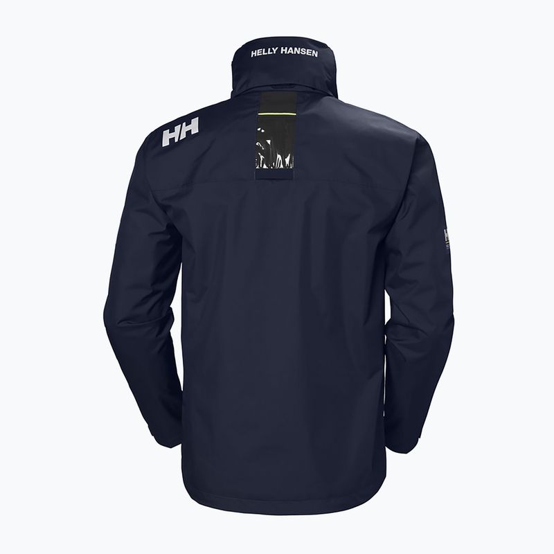 Vyriška Helly Hansen Crew striukė su gobtuvu tamsiai mėlyna 33875_597 4