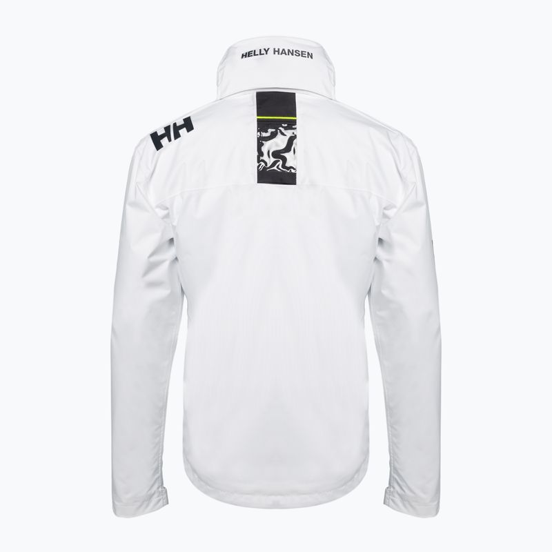 Vyriška Helly Hansen Crew buriavimo striukė su gobtuvu White 33875_001 3