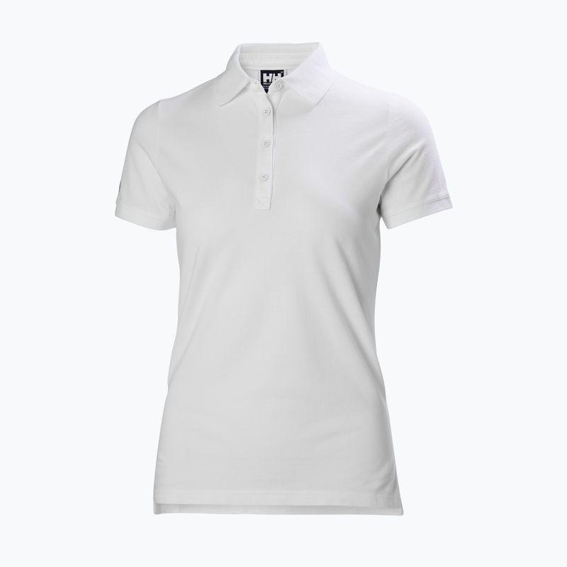 Moteriški polo marškinėliai Helly Hansen Crew Pique 2 Polo white