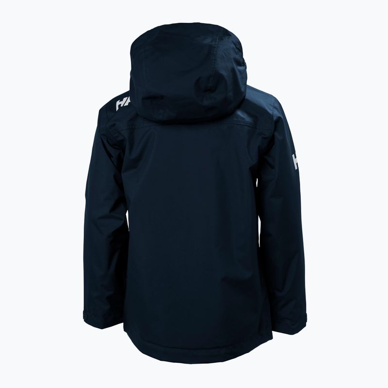 Vaikiška "Helly Hansen Crew Midlayer Sail" striukė tamsiai mėlyna 2