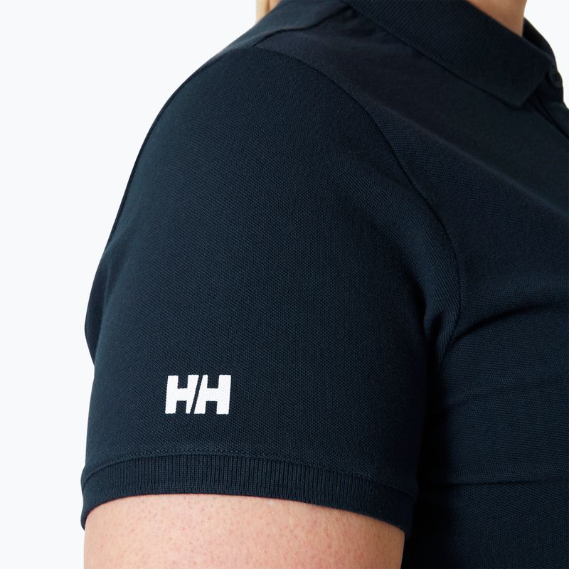 Moteriški polo marškinėliai Helly Hansen Crew Pique 2 Polo navy 4