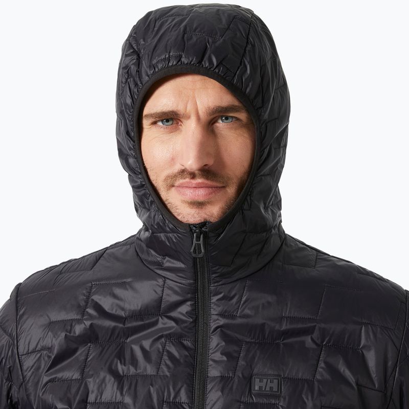 Vyriška hibridinė striukė Helly Hansen Lifaloft Hooded Insulator black matte 3