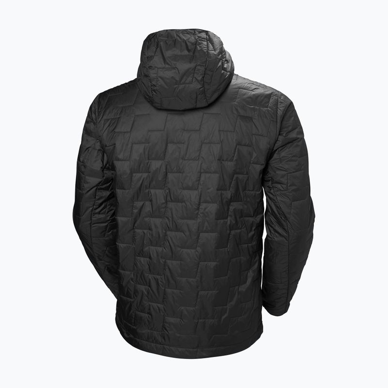 Vyriška hibridinė striukė Helly Hansen Lifaloft Hooded Insulator black matte 6