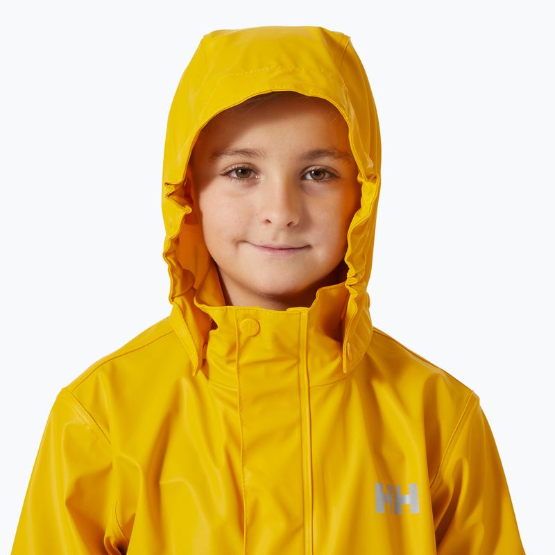 "Helly Hansen" vaikiška buriavimo striukė Moss essential yellow 3