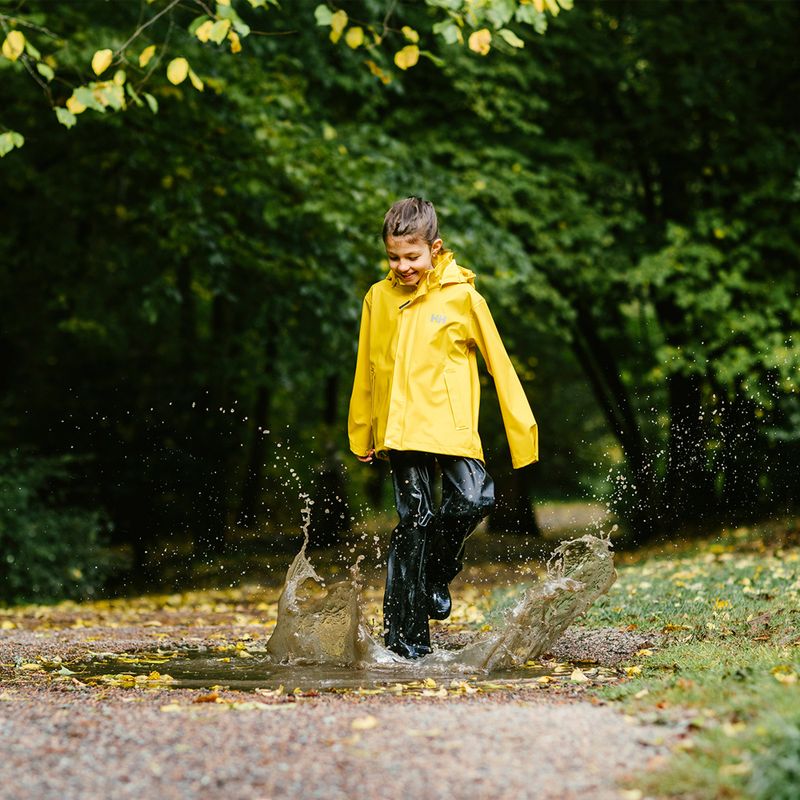 "Helly Hansen" vaikiška buriavimo striukė Moss essential yellow 11