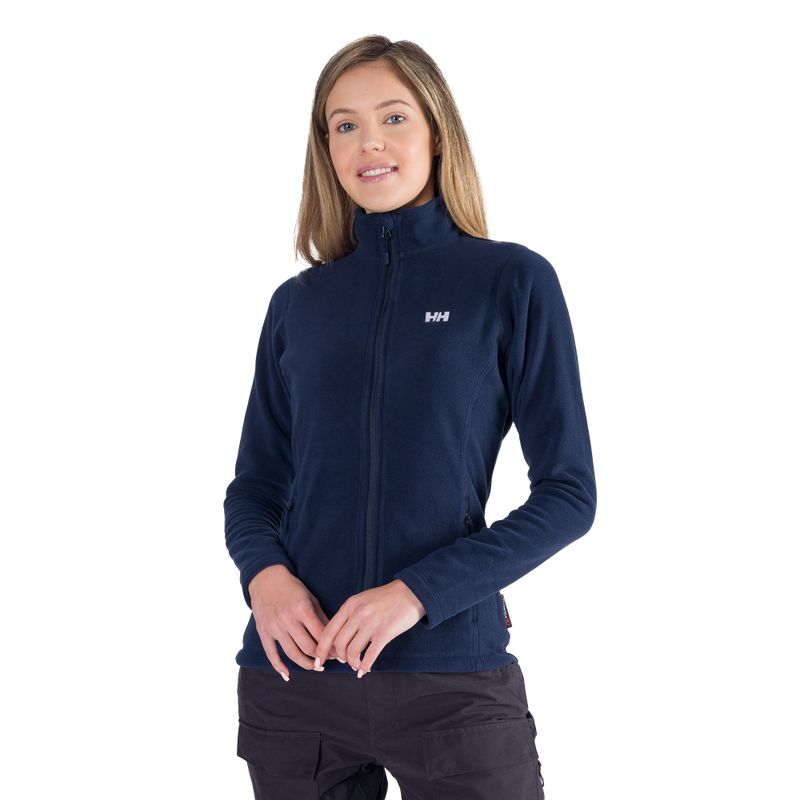 Helly Hansen moteriški vilnoniai marškinėliai Daybreaker, tamsiai mėlyni 51599_599