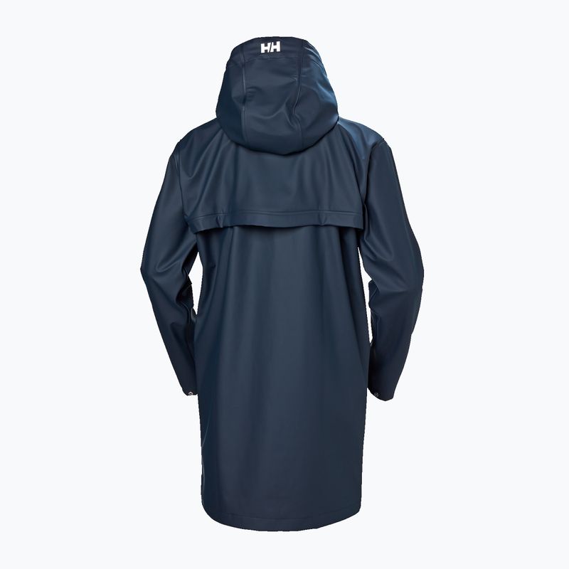 Moteriškas paltas nuo lietaus Helly Hansen Moss Rain Coat navy 6