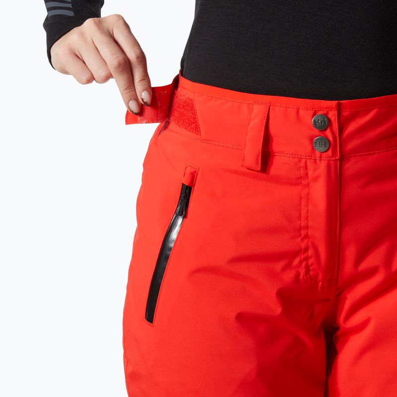 Moteriškos slidinėjimo kelnės Helly Hansen Legendary Insulated alert red 3