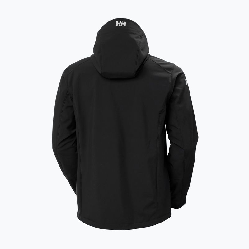 Helly Hansen vyriška softshell striukė su gobtuvu Paramount juoda 62987_990 7