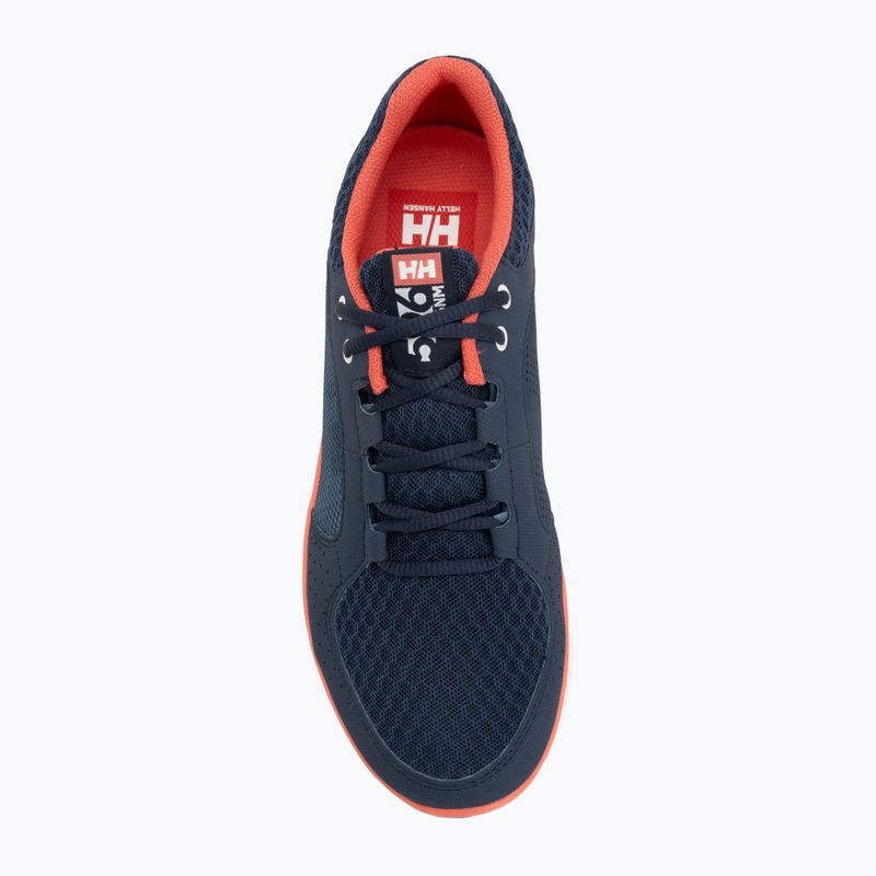 Moteriški batai Helly Hansen Ahiga V4 Hydropower navy/off white/cayenne 5