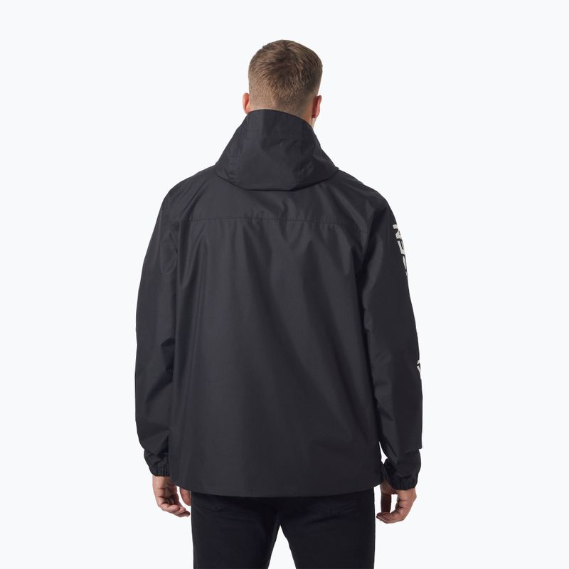 Vyriška striukė nuo lietaus Helly Hansen Ervik black 2