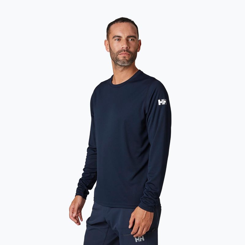 Helly Hansen vyriški sportiniai marškinėliai Hh Tech Crew navy blue 48364_597