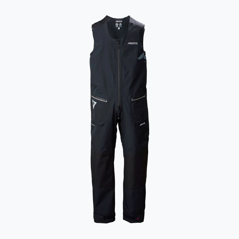 Vyriškos Musto LPX Gore-Tex Salopette buriavimo kelnės juodos spalvos