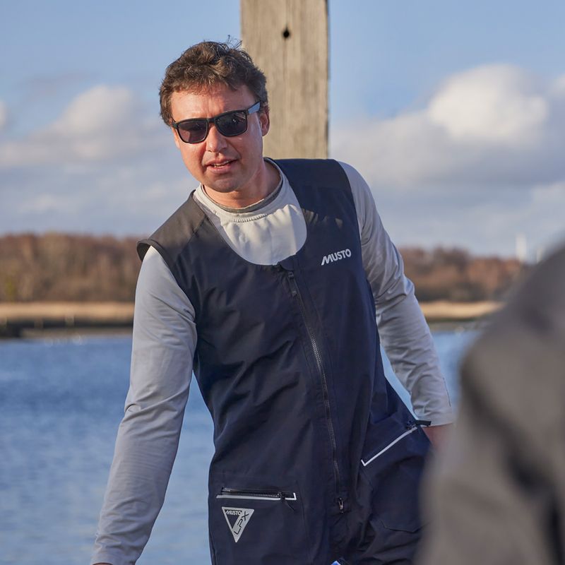 Vyriškos Musto LPX Gore-Tex Salopette buriavimo kelnės juodos spalvos 3