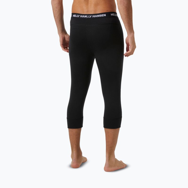 Vyriškos termo kelnės Helly Hansen Lifa Merino Midweight 3/4 black 2