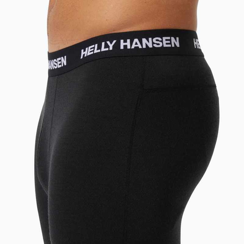 Vyriškos termo kelnės Helly Hansen Lifa Merino Midweight 3/4 black 3