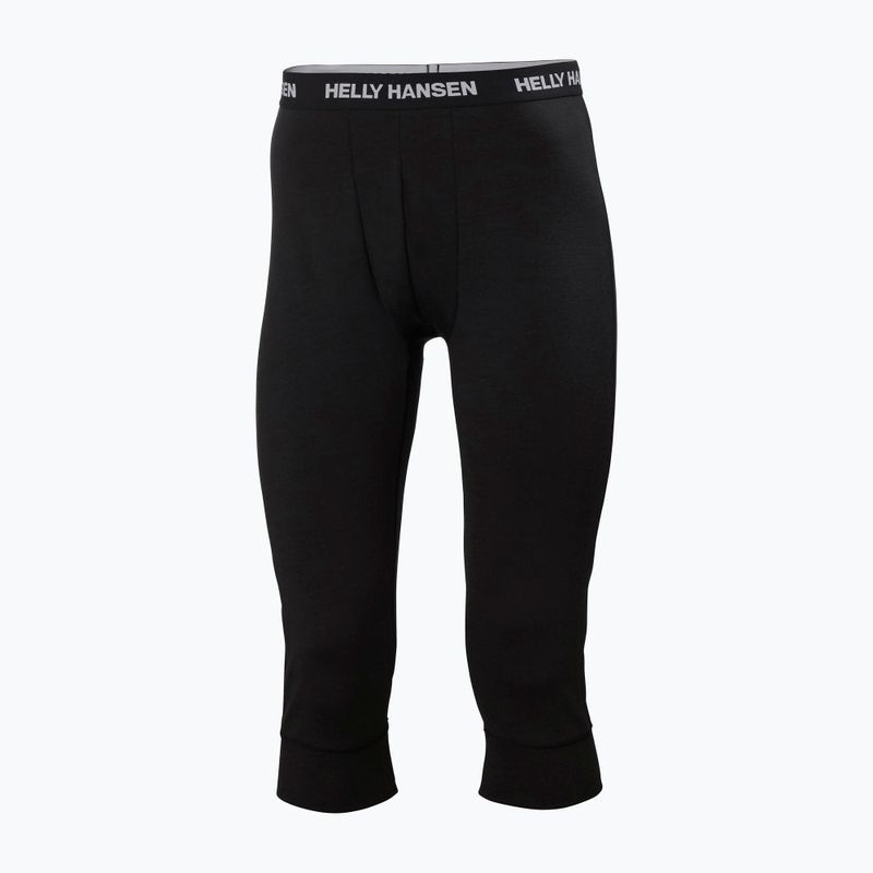 Vyriškos termo kelnės Helly Hansen Lifa Merino Midweight 3/4 black 4