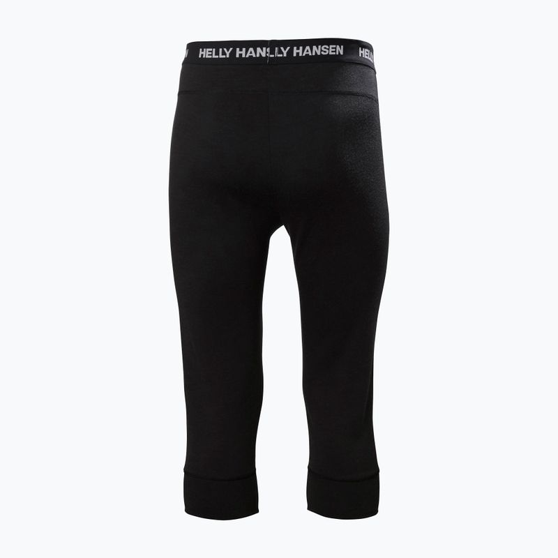 Vyriškos termo kelnės Helly Hansen Lifa Merino Midweight 3/4 black 5