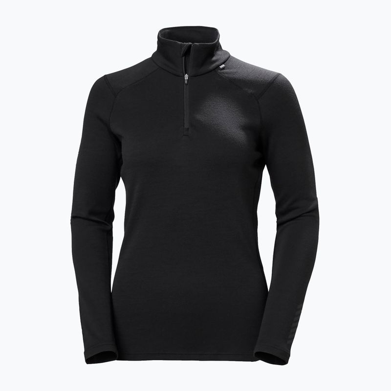Moteriškas termo džemperis Helly Hansen Lifa Merino Midweight 1/2 Zip black 5