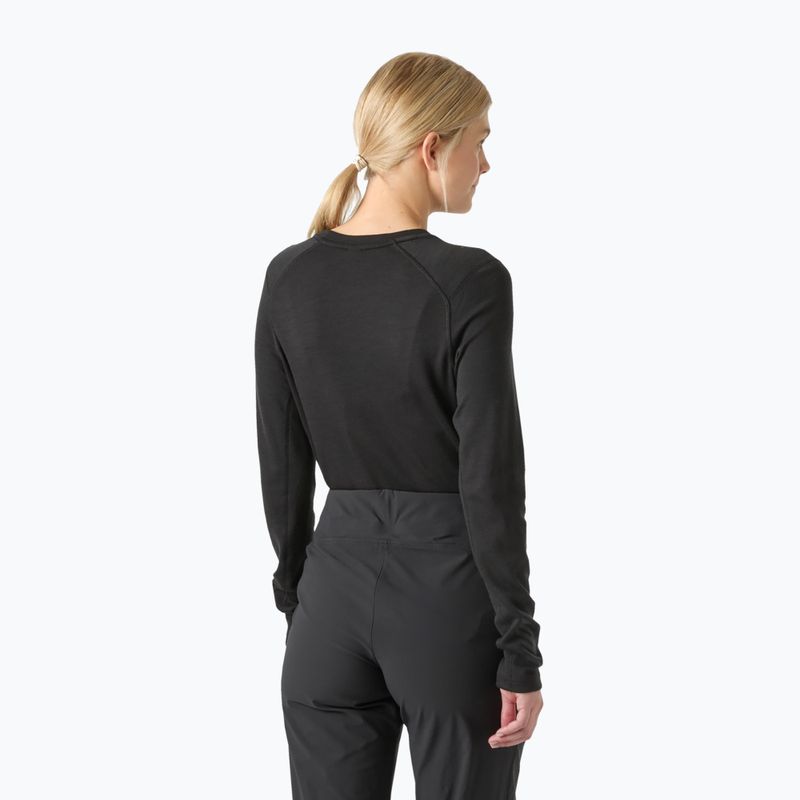 Moteriškas termo džemperis Helly Hansen Lifa Merino Midweight black 2