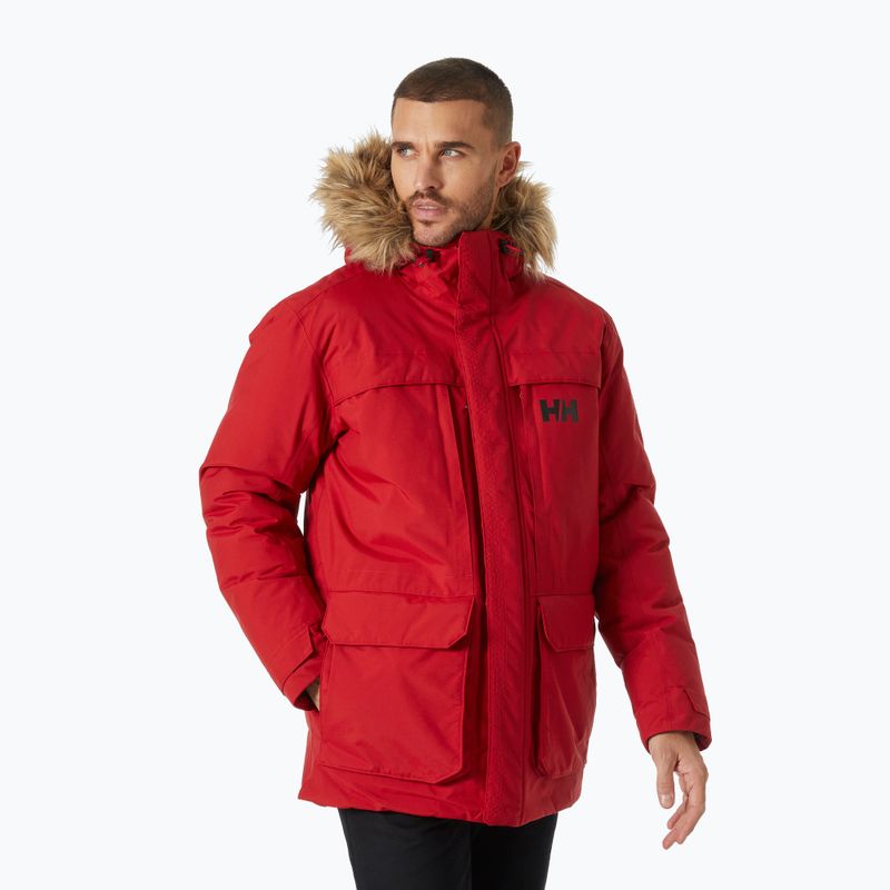 Helly Hansen vyriška striukė nuo lietaus Nordsjo raudona 53488_162