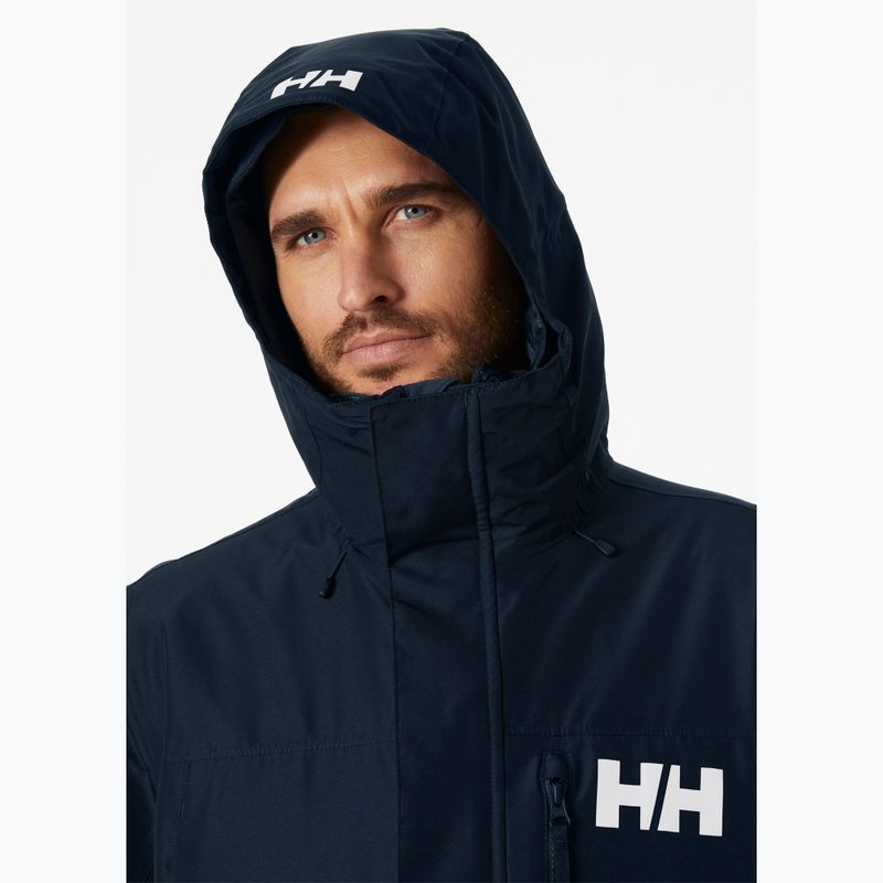 Vyriška striukė nuo lietaus Helly Hansen Rigging Coat navy 3