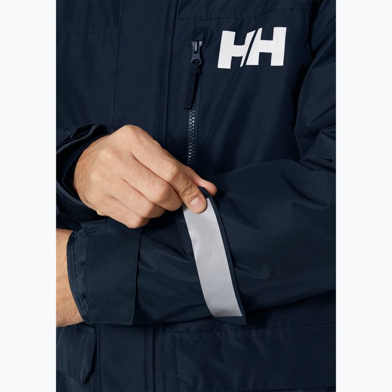 Vyriška striukė nuo lietaus Helly Hansen Rigging Coat navy 4