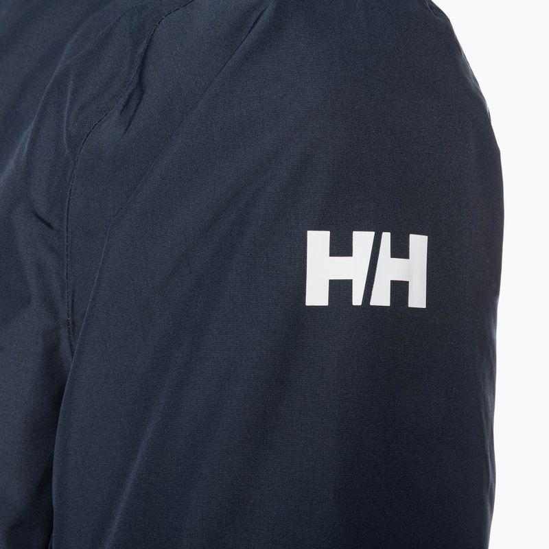 Vyriška Helly Hansen Dubliner Insulated Ilga striukė nuo lietaus tamsiai mėlyna 4