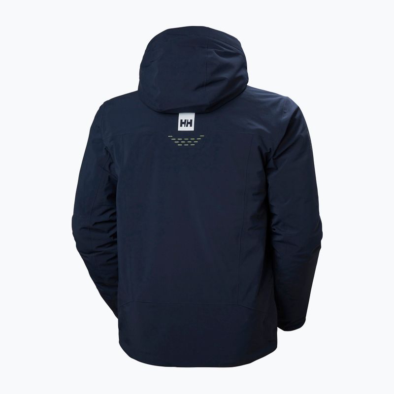 Vyriška slidinėjimo striukė Helly Hansen Alpha Lifaloft navy 9