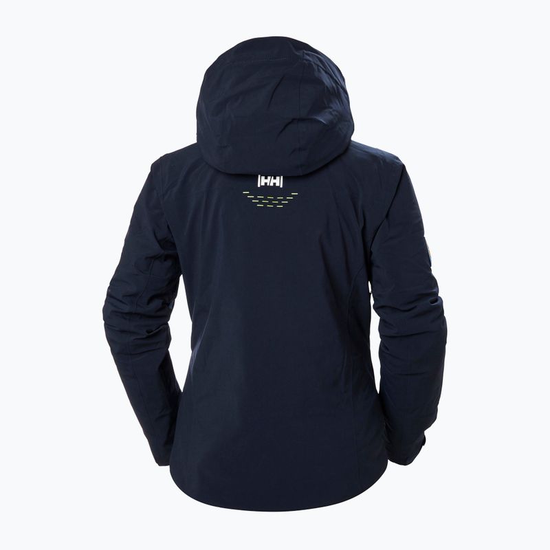 Moteriška slidinėjimo striukė Helly Hansen Alphelia Lifaloft navy 2