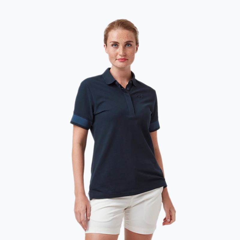 Helly Hansen moteriški jūriniai polo marškinėliai Thalia Pique Polo navy blue 30349_597