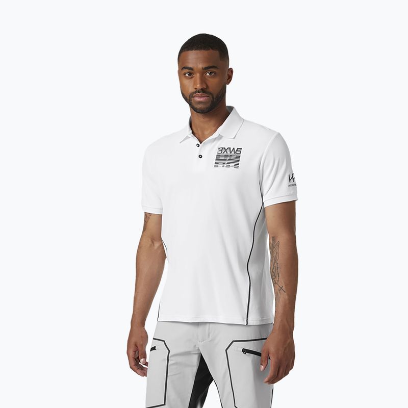 Helly Hansen HP Racing vyriški trekingo marškinėliai balti 34172_002
