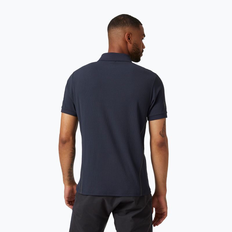Helly Hansen HP Racing vyriški trekingo marškinėliai tamsiai mėlyni 34172_598 2
