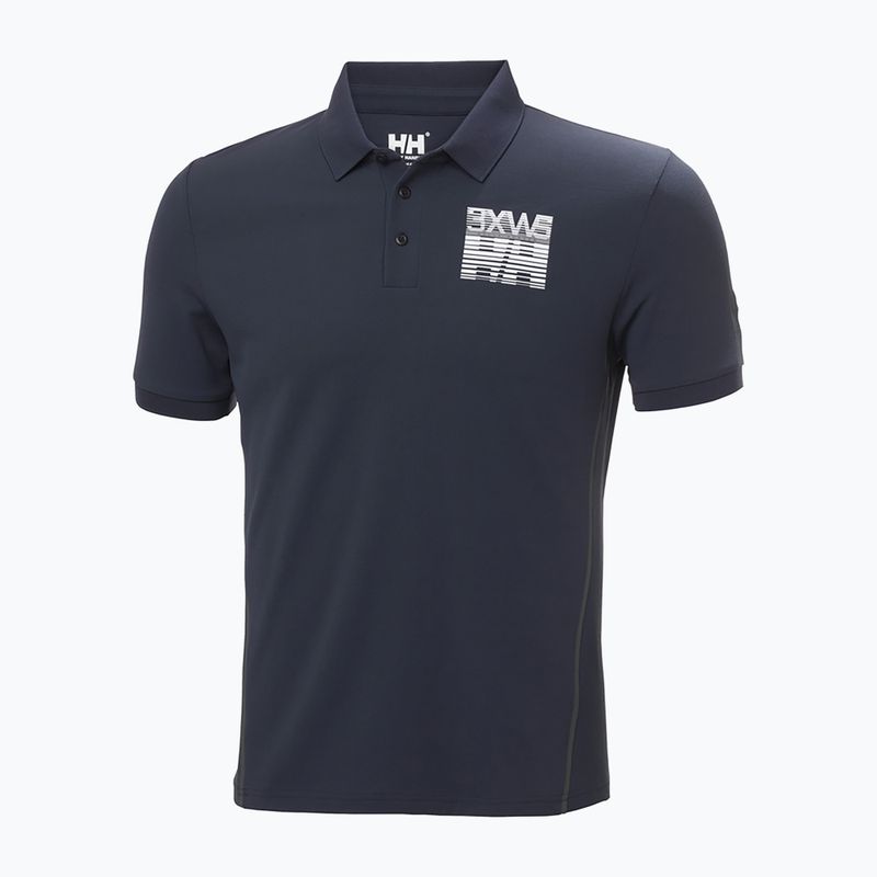 Helly Hansen HP Racing vyriški trekingo marškinėliai tamsiai mėlyni 34172_598 5
