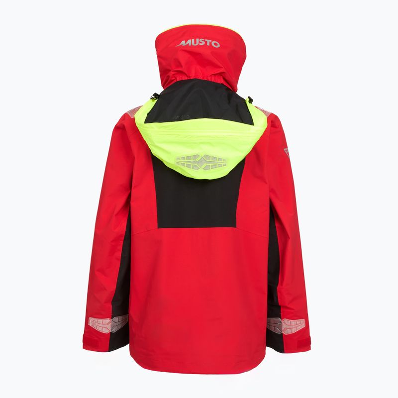 Vyriška buriavimo striukė Musto BR2 Offshore 2.0 true red 7