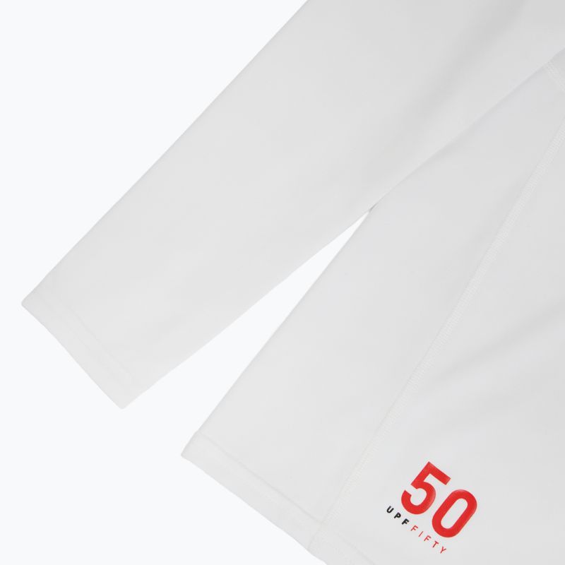 Vyriški plaukimo marškinėliai ilgomis rankovėmis Musto Championship Rash Guard white 4
