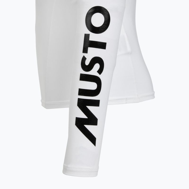 Vyriški plaukimo marškinėliai ilgomis rankovėmis Musto Championship Rash Guard white 5
