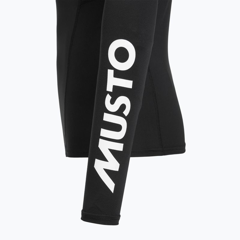 Vyriški plaukimo marškinėliai ilgomis rankovėmis Musto Championship Rash Guard black 5