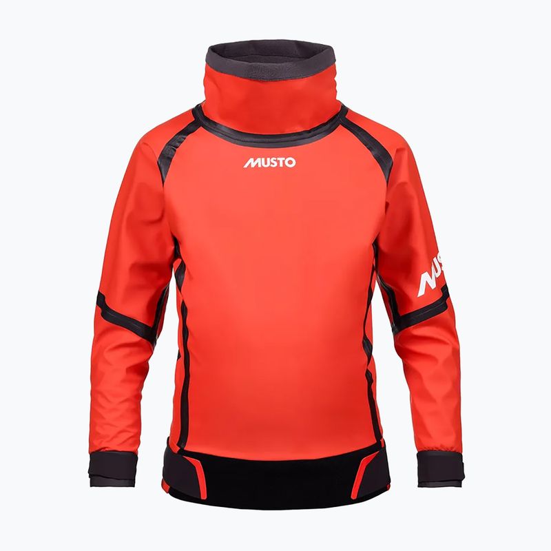 Vaikiškas buriavimo džemperis Musto Championship Aqua Top 2.0 Jr oxy fire