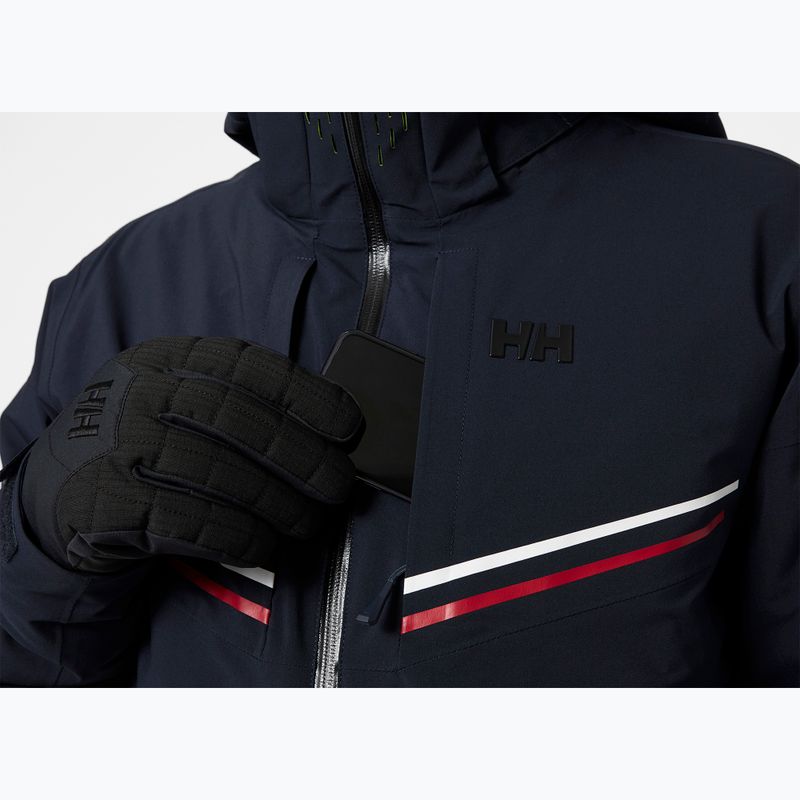Vyriška slidinėjimo striukė Helly Hansen Alpha Infinity navy 4