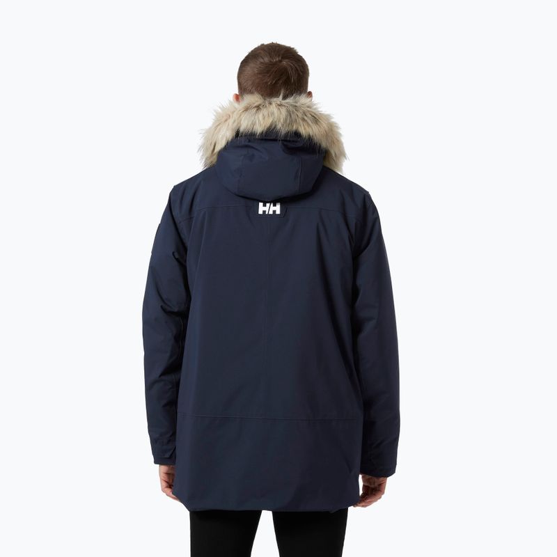 Helly Hansen vyriška striukė nuo lietaus Reine Parka tamsiai mėlyna 53630_597 2